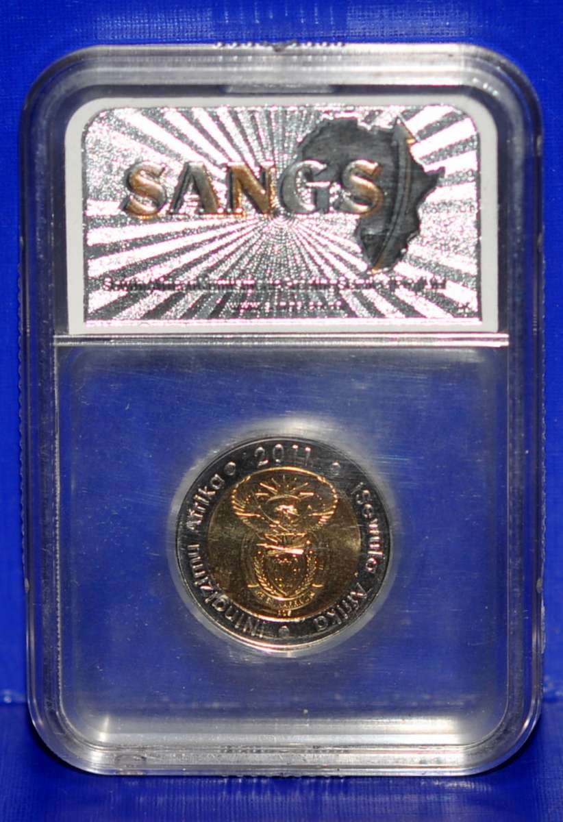 MS 66 SANGS GRADED 2011 MANDELA  R5