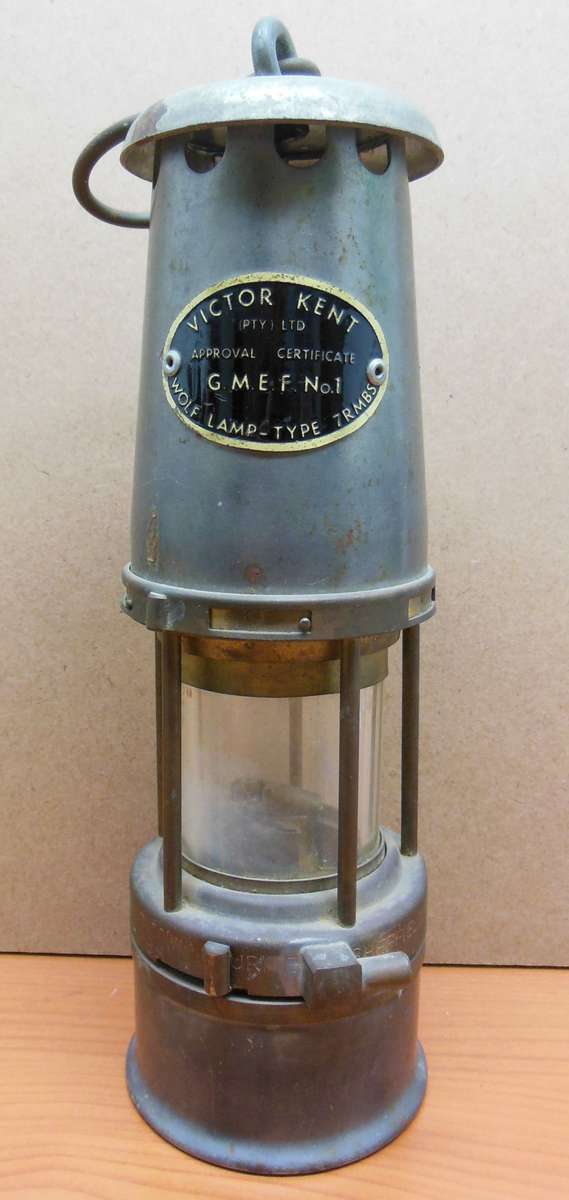*CRAZY R1 START* Wolf Safety Lamp, Type 7RMBS, by Victor Kent, Sheffield