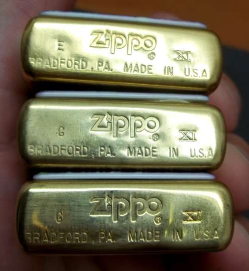 *CRAZY R1 START* 3x Zippo Lighters from the 1995 Mysteries of the Forest collection