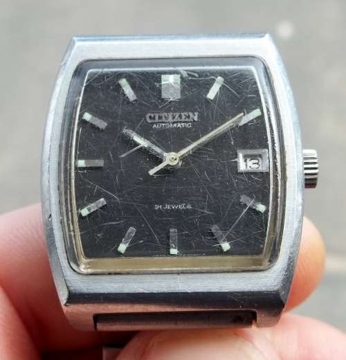 Vintage citizen automatic 21 jewels top
