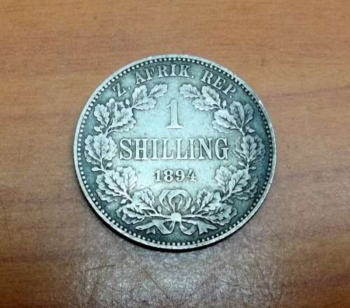 *CRAZY R1 START* ZAR 1 Shilling 1894