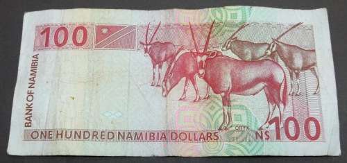 *CRAZY R1 START* Namibia 100 Dollars 1993 - *Scarce*