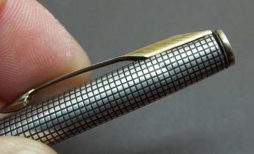 *CRAZY R1 START* Vintage PARKER silver pen - USA