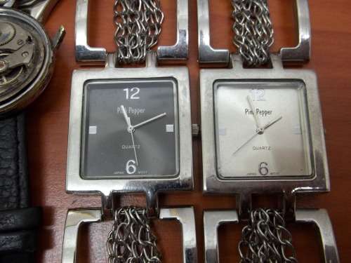 *CRAZY R1 START* Large lot of watch parts, Quartz/Manual Wind