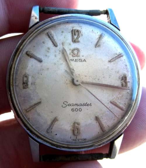 *CRAZY R1 START* 1961 OMEGA Seamaster 600 gent`s watch - For restoration/parts