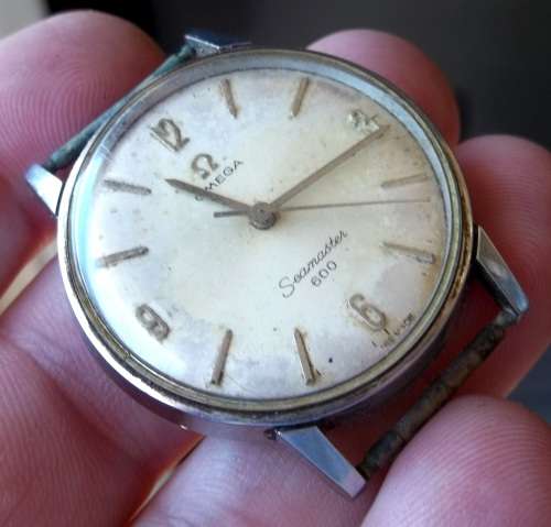 *CRAZY R1 START* 1961 OMEGA Seamaster 600 gent`s watch - For restoration/parts