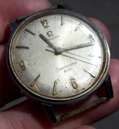 *CRAZY R1 START* 1961 OMEGA Seamaster 600 gent`s watch - For restoration/parts