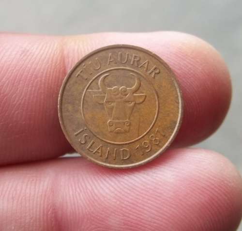 *CRAZY R1 START* Iceland 10 Aurar 1981