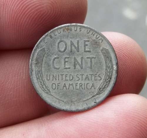 *CRAZY R1 START* USA 1 Cent 1943D - Iron Penny