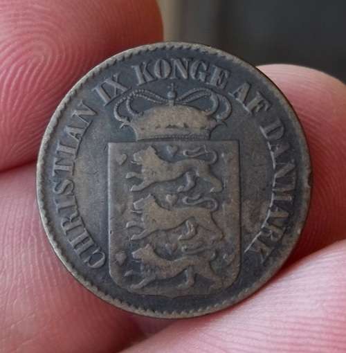 *CRAZY R1 START* Danish West Indies 1 Cent 1883 - Nice condition