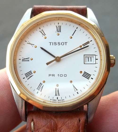 *CRAZY R1 START* 1990`s TISSOT PR100 gent`s dress watch