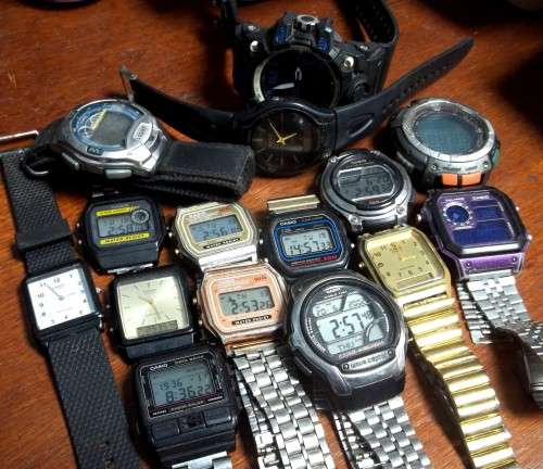 *CRAZY R1 START* 15x CASIO men`s watches