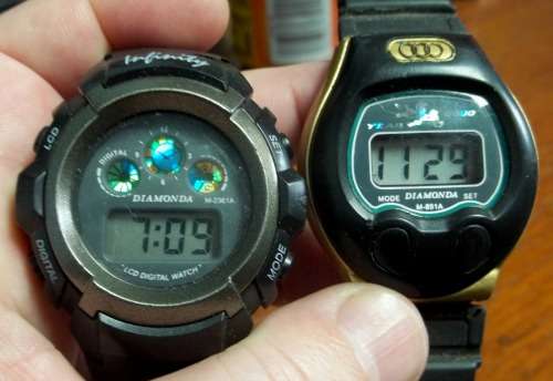 *CRAZY R1 START* 2x DIAMONDA kids watches