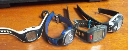 *CRAZY R1 START* Selection of 4 men`s sports watches