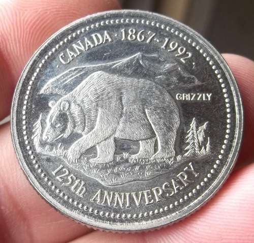*CRAZY R1 START* Canada - 1992 Jasper Souvenir Dollar