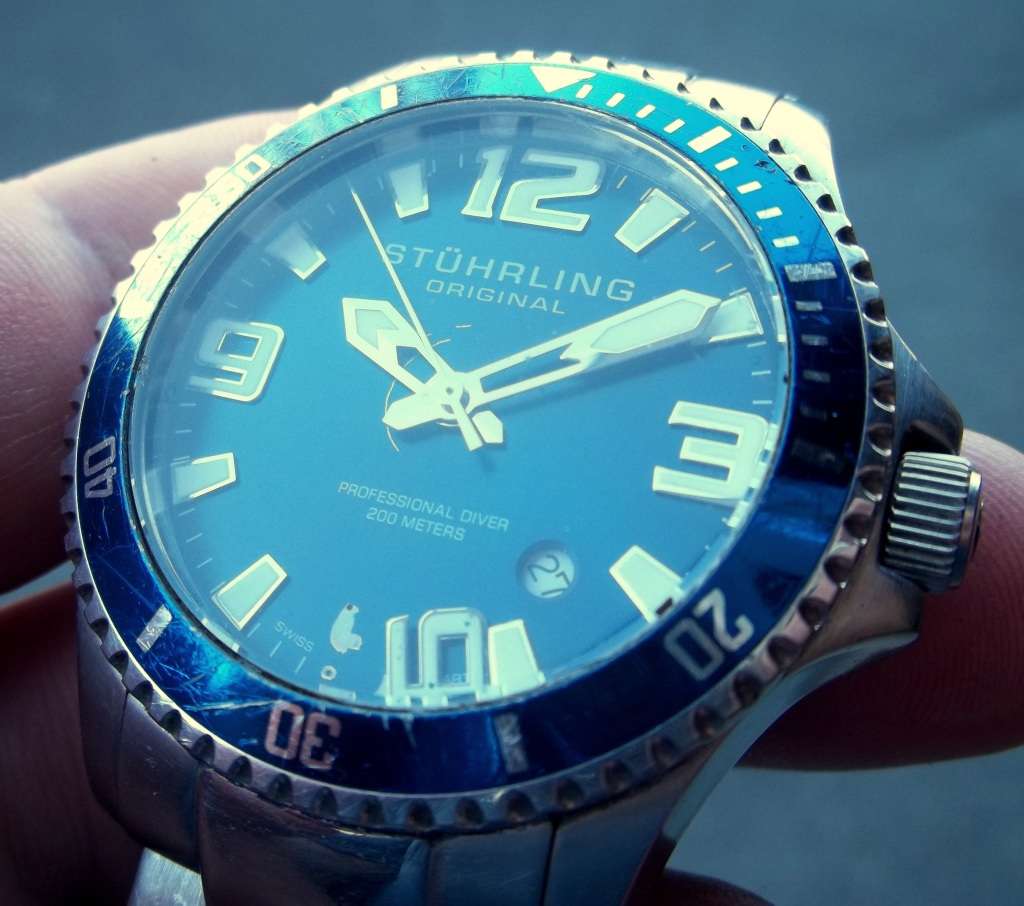 *CRAZY R1 START* STUHRLING Original men`s quartz watch - For restoration - Not Working