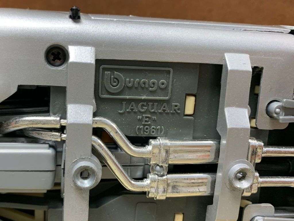 Jaguar `E` Coupe (1961) - Silver