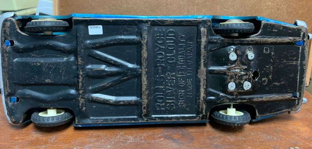 Bandai Rolls Royce Silver Cloud Tin Litho Toy