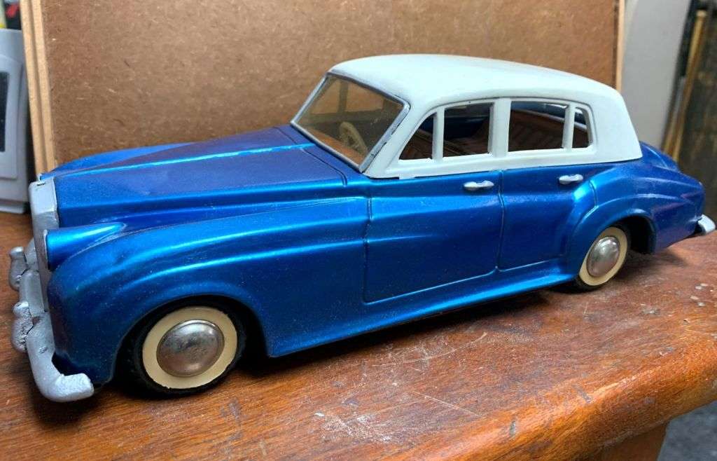 Bandai Rolls Royce Silver Cloud Tin Litho Toy