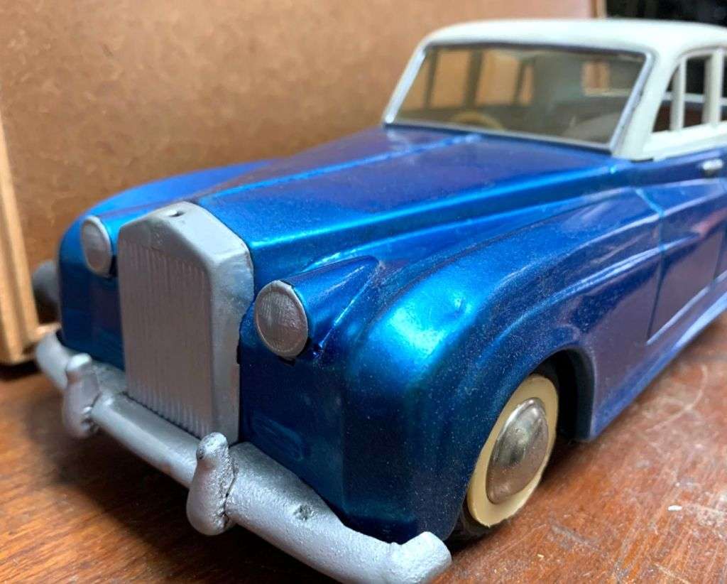 Bandai Rolls Royce Silver Cloud Tin Litho Toy