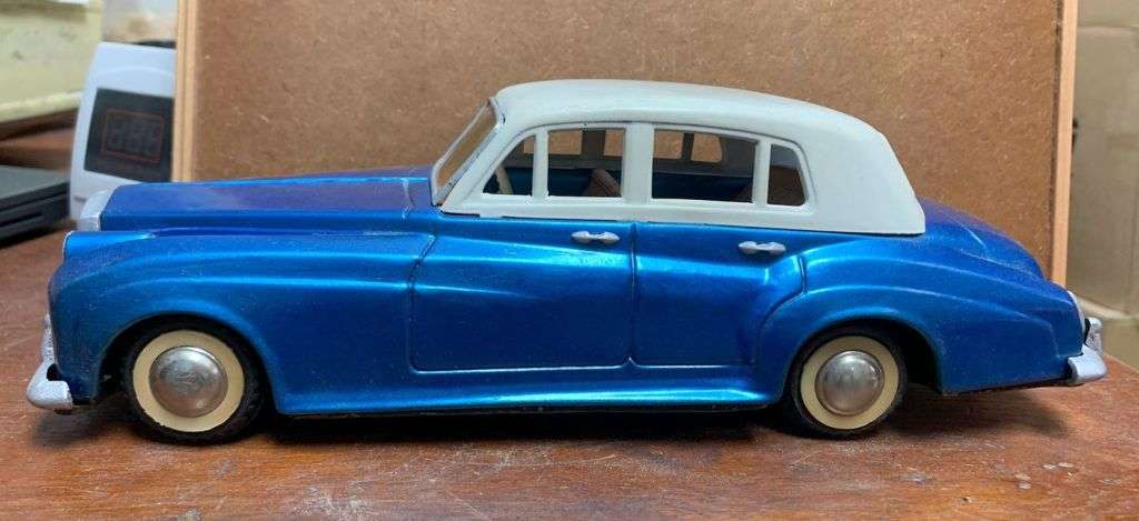 Bandai Rolls Royce Silver Cloud Tin Litho Toy