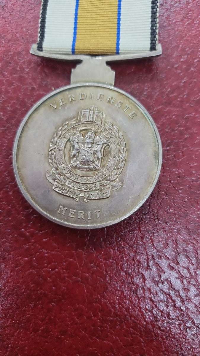 SA Railway Police Star for Merit(1st Type) medal