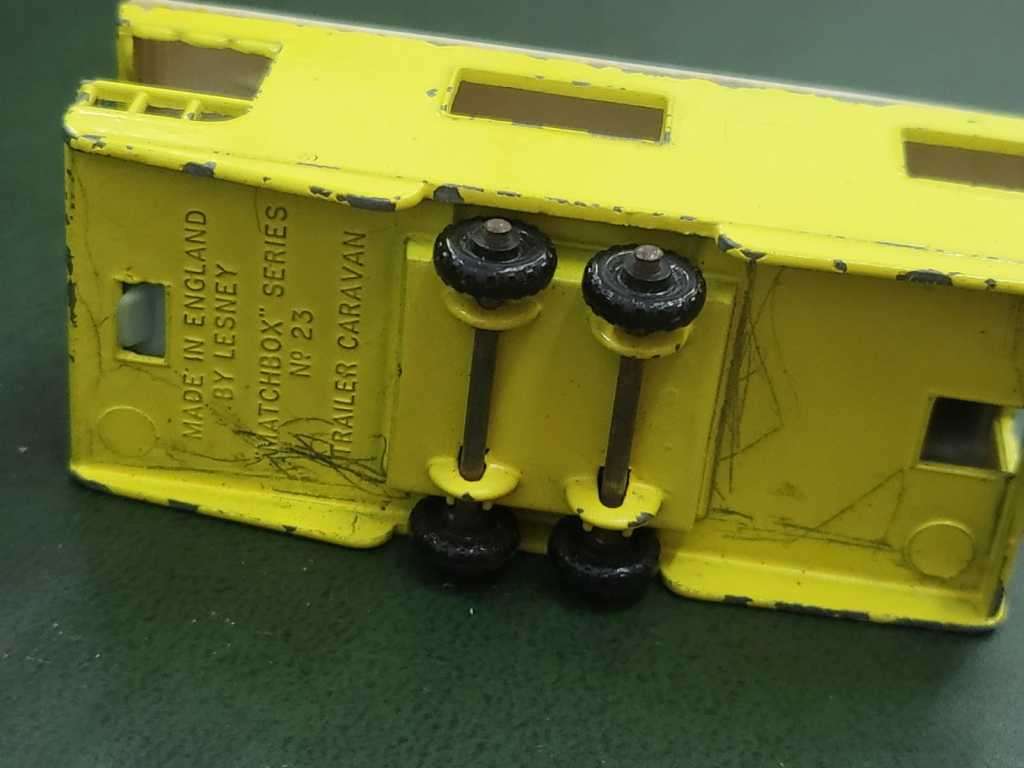 *R1 Auction* Lesney Matchbox no23 Trailer Caravan