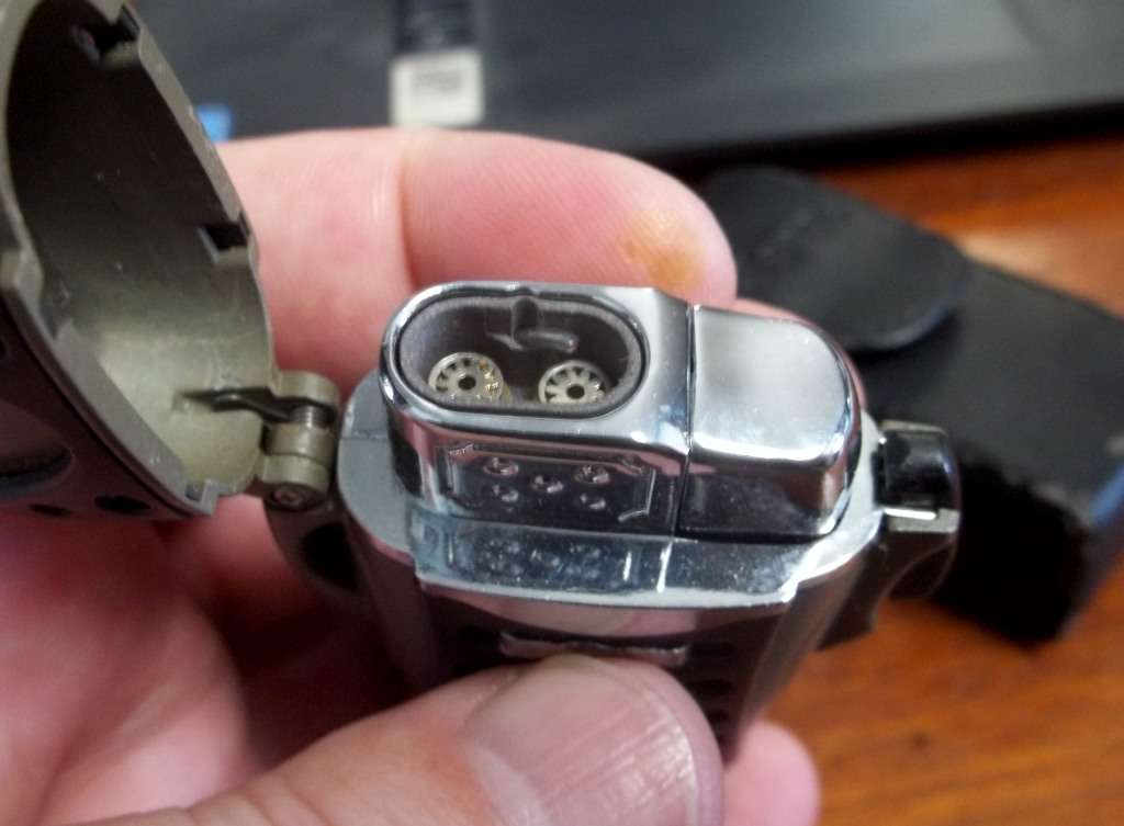 **R1 Auction** Jeep Lighter with compass & pouch - Untested