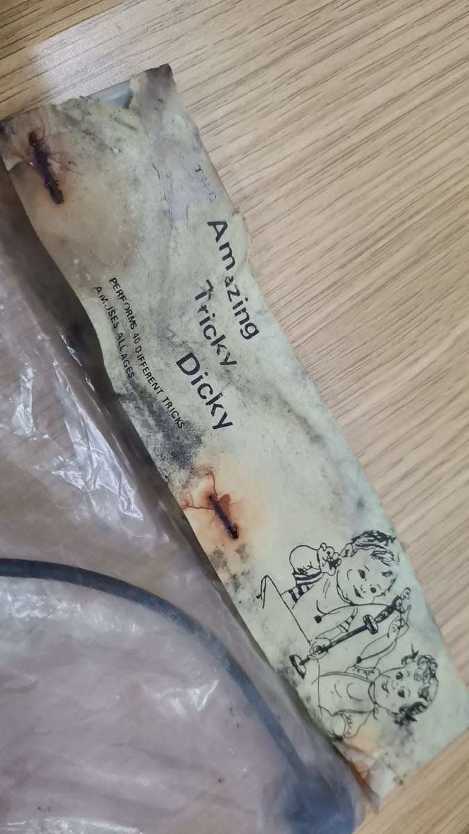 **R1 Auction** Vintage "The Amazing Tricky Dicky" Toy-Still Sealed