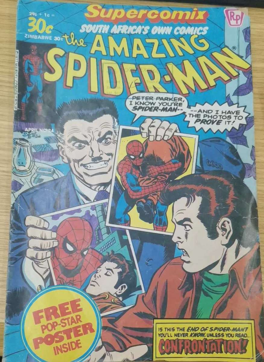 Supercomix South Africa's Own Comics: The Amazing Spider-Man #24-Confrontation