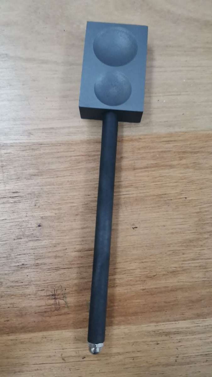 **R1 Auction** Graphite Four-in-One Lentil Shaper Glass Tool-Possibly Never Used