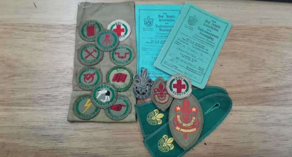 1940's Boy Scouts badges/logs/epaulets etc