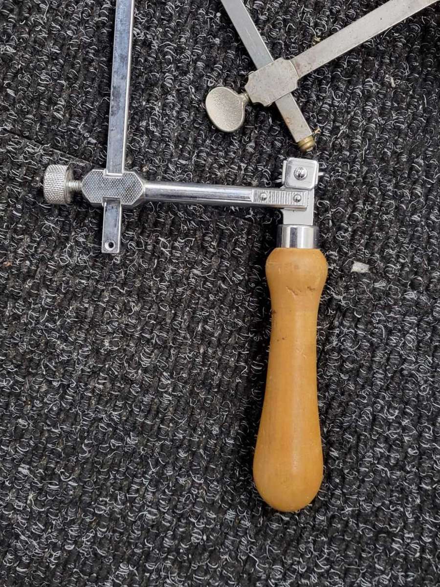 Pair of Adjustable Jewelers Saw Frame-Used