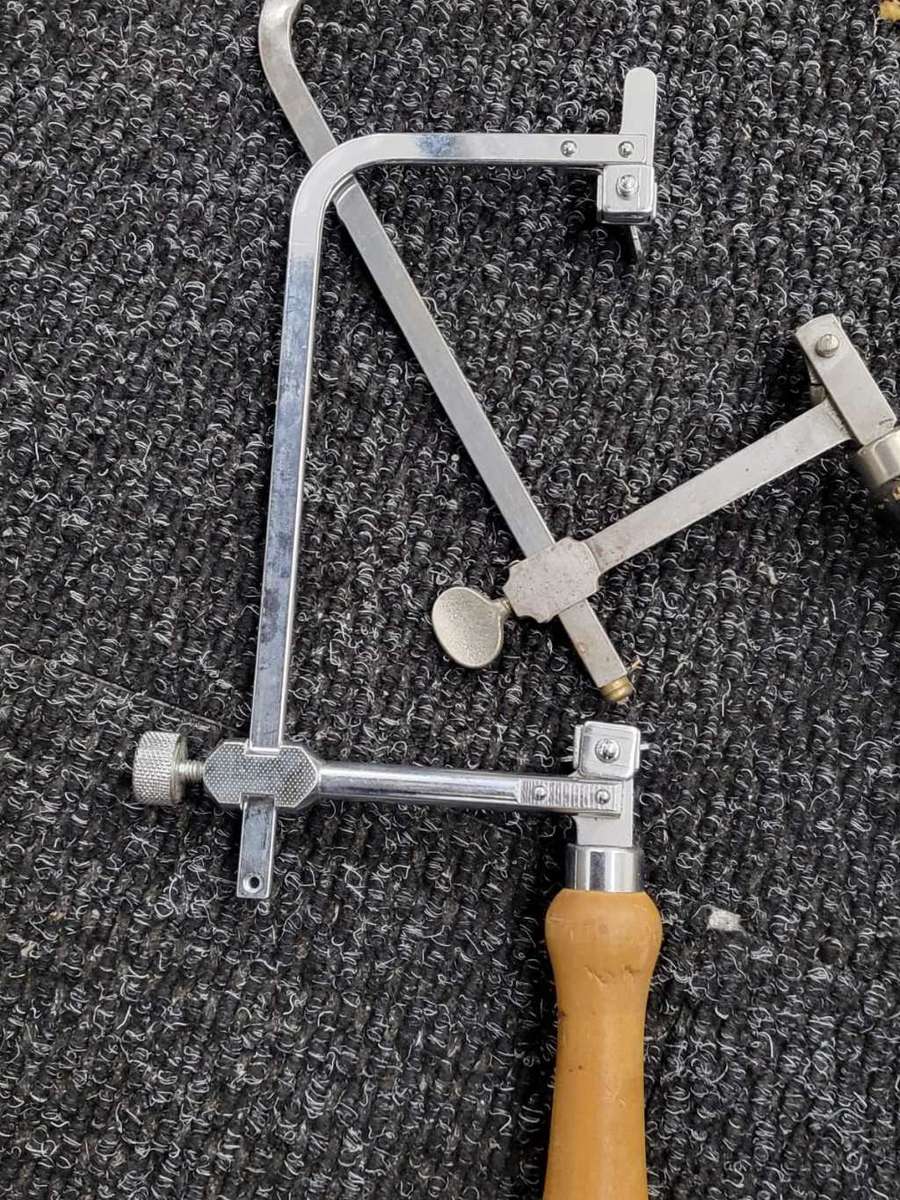 Pair of Adjustable Jewelers Saw Frame-Used