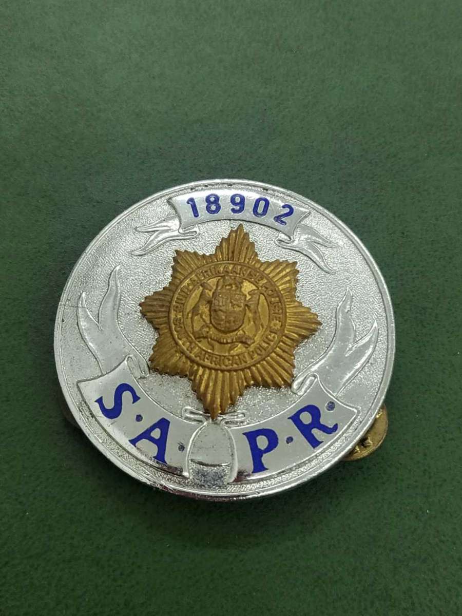 SA Police Reservist badge circa 1958-Worn