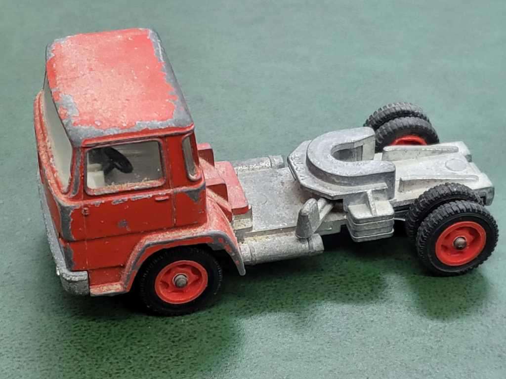 *R1 Auction* 1967 Magirus Tieflader Sattelschepper V275 truck, Germany - 60/1 Ratio