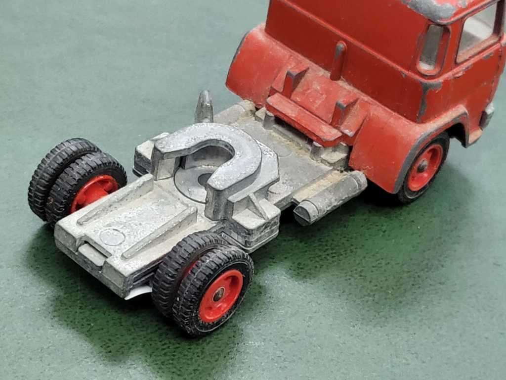 *R1 Auction* 1967 Magirus Tieflader Sattelschepper V275 truck, Germany - 60/1 Ratio