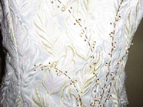 White size 38 wedding dress