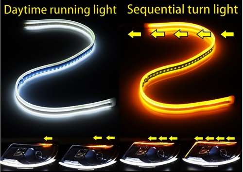 Sequential Indicator and DRL Strips