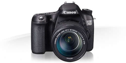 Canon EOS 70D with 18-55mm STM and 55-250mm Lens