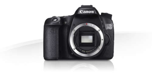 Canon EOS 70D with 18-55mm STM and 55-250mm Lens