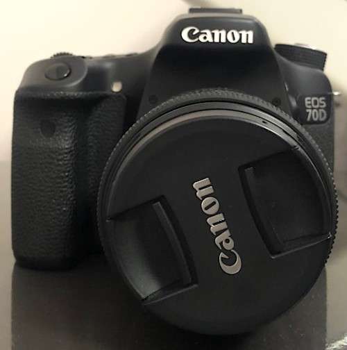 Canon EOS 70D with 18-55mm STM and 55-250mm Lens