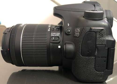 Canon EOS 70D with 18-55mm STM and 55-250mm Lens