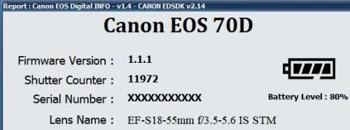 Canon EOS 70D with 18-55mm STM and 55-250mm Lens