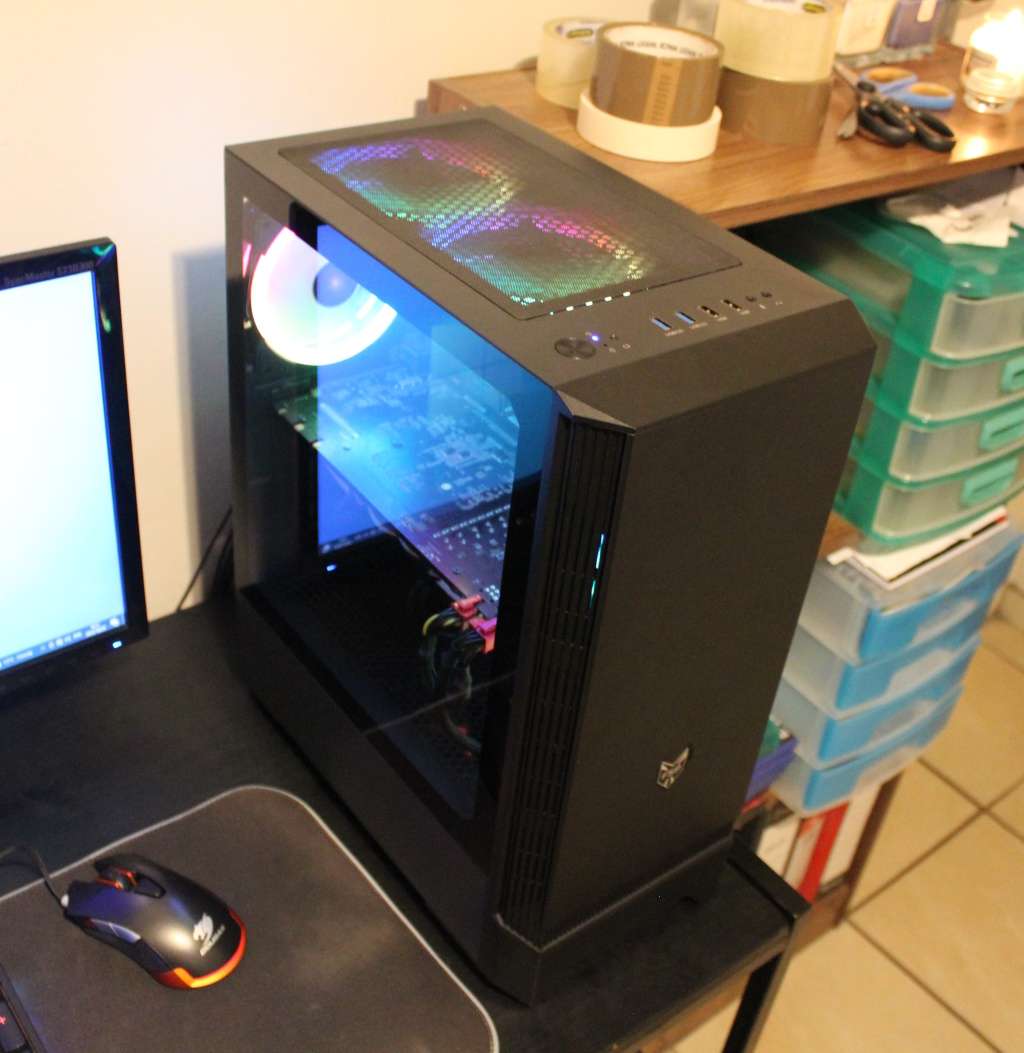 Epic Gaming PC (Intel Core i5 7400, 16GB DDR4, 512 SSD, 2TB HDD, Nvidia GTX 1070 Ti 8GB) For Sale