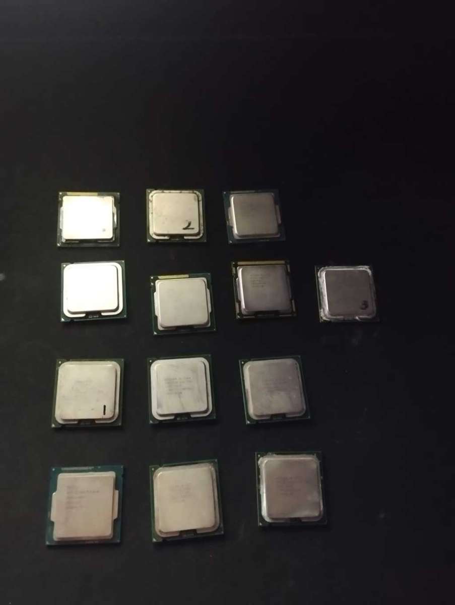 Intel CPUs (Untested And Possibly Faulty)