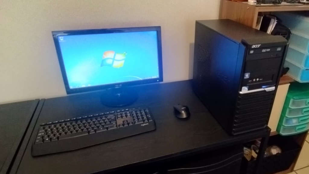 Acer Office PC (Intel Pentium E6700, 4GB DDR3, 300 GB HDD, DVD Rom, 300 W Power Supply) For Sale!
