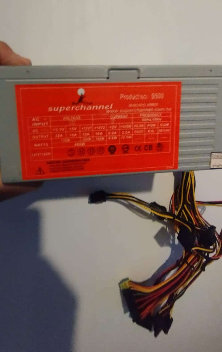 Superchannel 500 Watt Power Supply
