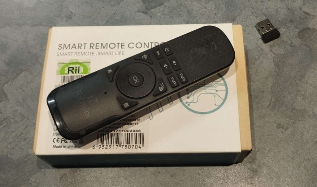 Rii i7 2.4G Wireless Air Mouse Remote Control For PC