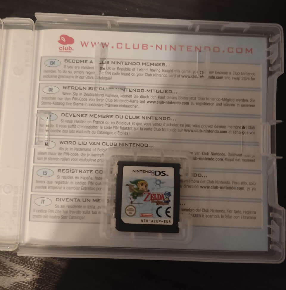 Zelda Phantom Hourglass Nintendo DS Rare Game For Sale!